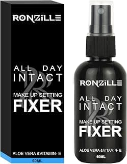 RONZILLE Makeup Fixer with Aloevera and Vitamin E Primer - 60 ml (Transparent)
