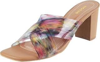 Mochi Women Block Heel Fashion Sandal
