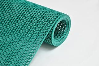 ishro home Anti Skid & Multipurpose RubIHr/Bathroom Mat/Shower Mat/Carpet/Rugs/Rainmat/Swimming Pool Mat|| Aqua 2x3 ft