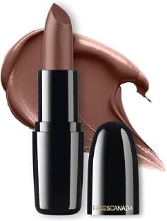 FACESCANADA Weightless Creme Finish Lipstick - Sweet Mocha (Brown), 4G | Creamy Finish | Smooth Texture | Long Lasting Rich Color | Hydrated Lips | Vitamin E, Jojoba Oil, Shea Butter, Almond Oil