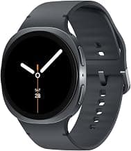 Samsung Galaxy Watch8 (44mm, LTE, Graphite) with 3nm Processor | Dual GPS | Sapphire Glass & Armor Aluminum | 5ATM & IP68 | BP, ECG, IHRN & Vascular Load Monitoring | Anti-oxidant Index