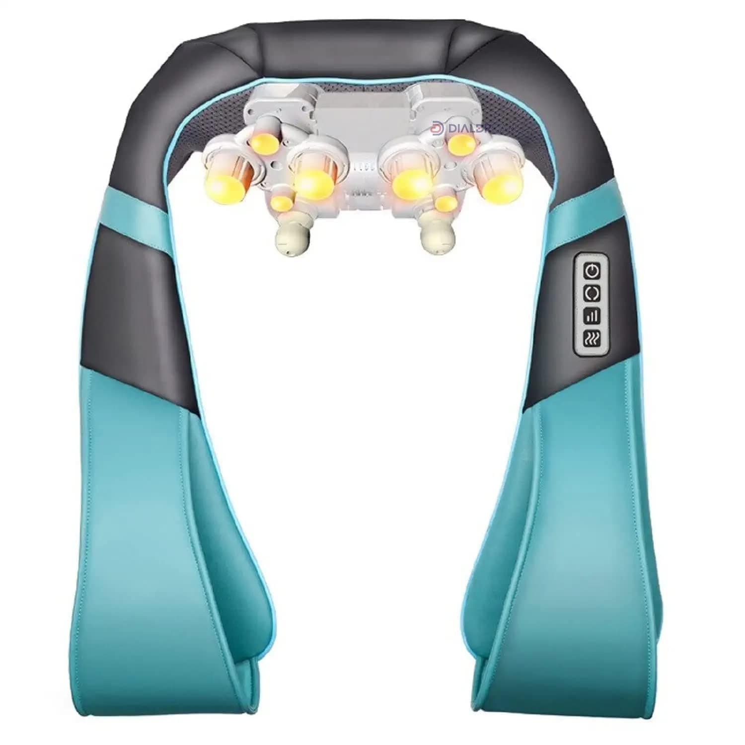 DIALDRCARE Neck Shoulder And Body Massager Shiatsu Machine For Pain And Stress Relief (Neck Massager Kneading, Blue) (MASSAGER OF NECK KNEADING-2)