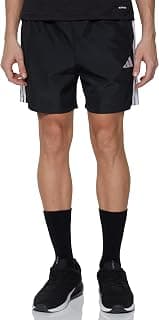 adidas Men M 3S Chelsea Casual Stripes Polyester Shorts Black- M