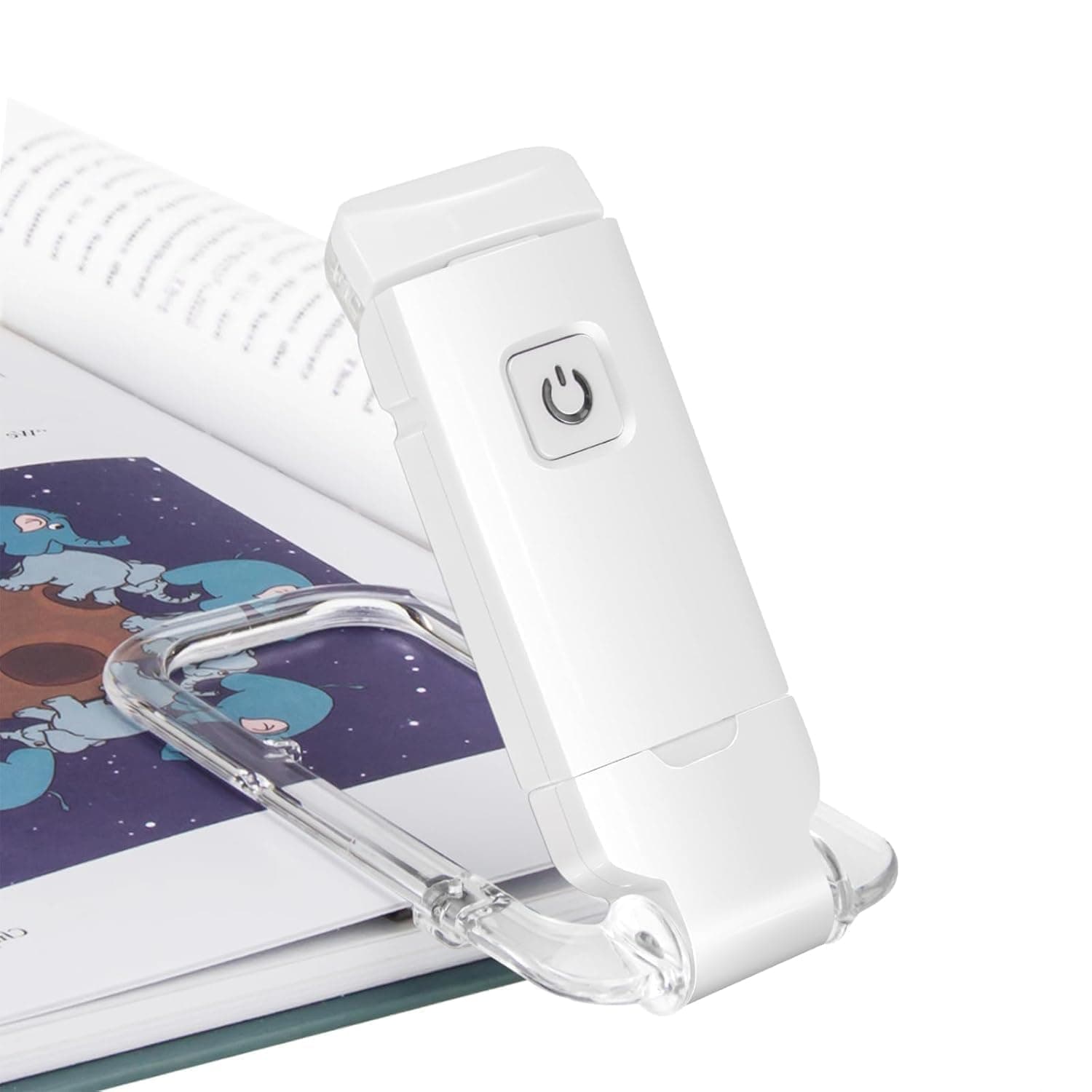Book Lamp for Students, USB Rechargeable LED Reading Light, Clip-On Study with 3 Brightness & Color Modes, Portable Eye-Friendly Book Light for Reading in Bed, Kids & Adults