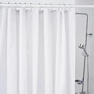 Ikea Bjarsen Shower Curtain White 71x79 604.437.02