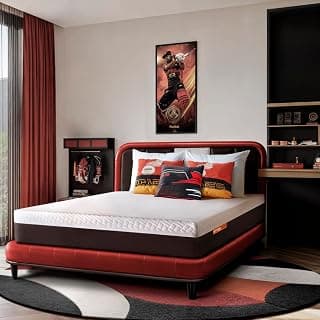 Sleepyhead Sense Designed by Duroflex - 3 Zoned BodyIQ Orthopedic Memory Foam |Cooling Technology |Smart Orthopedic Support |10 Years Warranty |Medium Firm |6 Inch Queen Size Bed Mattress (78x60x6)
