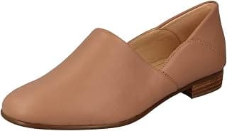 Clarks Women Nude Leather Fashion