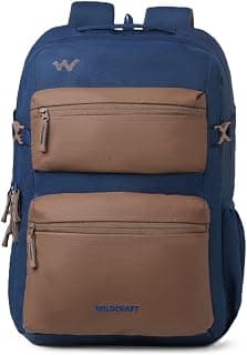 Wildcraft Ranger 45+ Laptop Backpack With RainCover for Man & Women, 45L Ideal bags for men Office use/School/College Boys and Girls, 3 Compartment Bag