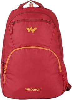 Wildcraft Hopper 1 4 Compartment Laptop Backpack - Red (12152)