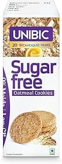 Unibic Sugar Free Oatmeal, 75/67.5gm(weight may vary)
