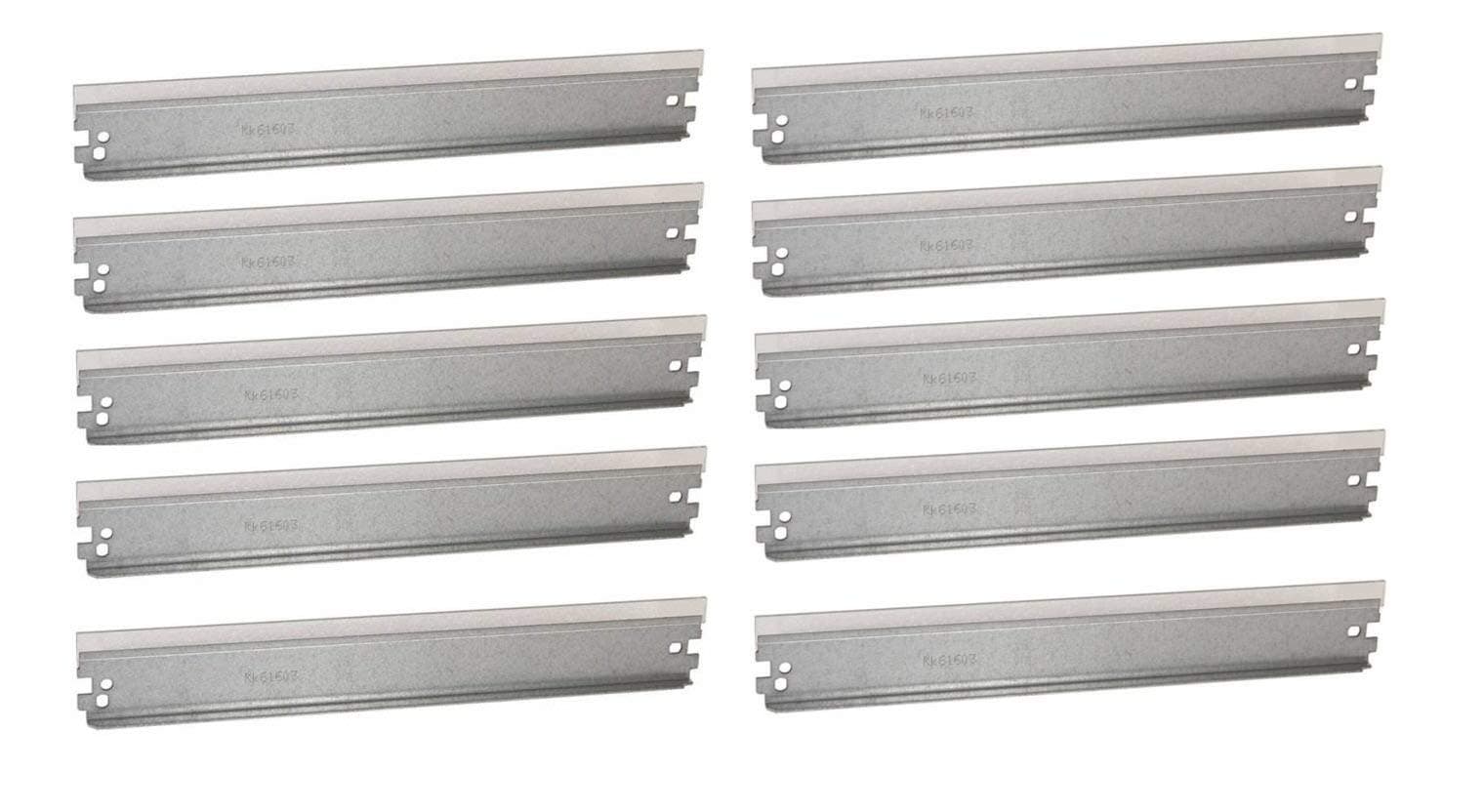 Dotpot Wiper Blade for use in HP 12A / 1005/1010 / 1020 / Canon FX9 / 303 Printer Cartridge Pack of 10