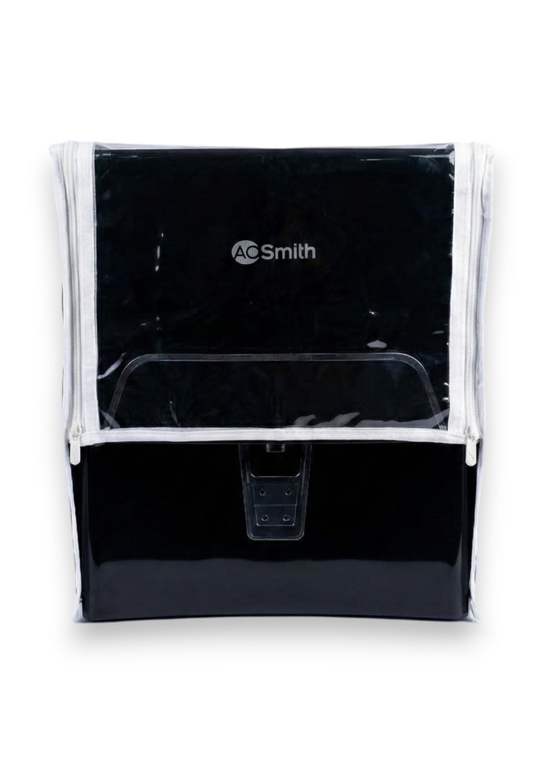 SHIVKARI Water Purifier Cover Compatible with AO Smith Proplanet P4 & P3 RO+UV+SCMT, Dustproof, Waterproof, Oil Stain Protection, Transparent Front, Velcro Closure, Fits Wall-Mounted/Table-Top