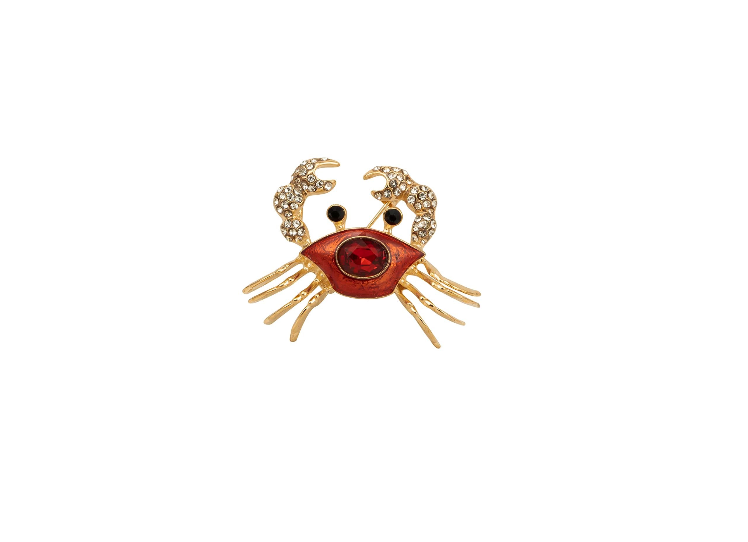 Knighthood Cancerian Crab Brooch, Suit Stud, Shirt Studs, Lapel Pin Accessories for Men Women