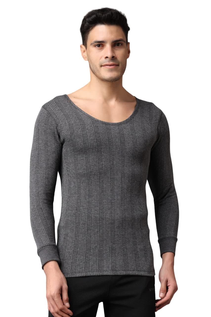 Wearslim® Winter Warmer Thermal Vest for Men Ultra Soft Round Neck Winter Inner Wear Top Underwear