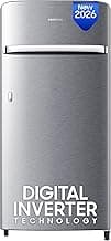 Samsung 189 L, 4 Star, Digital Inverter, Direct-Cool Single Door Refrigerator (RR21H2G24S8/HL, Silver, Elegant Inox, Single Touch Defrost, 2026 Model)