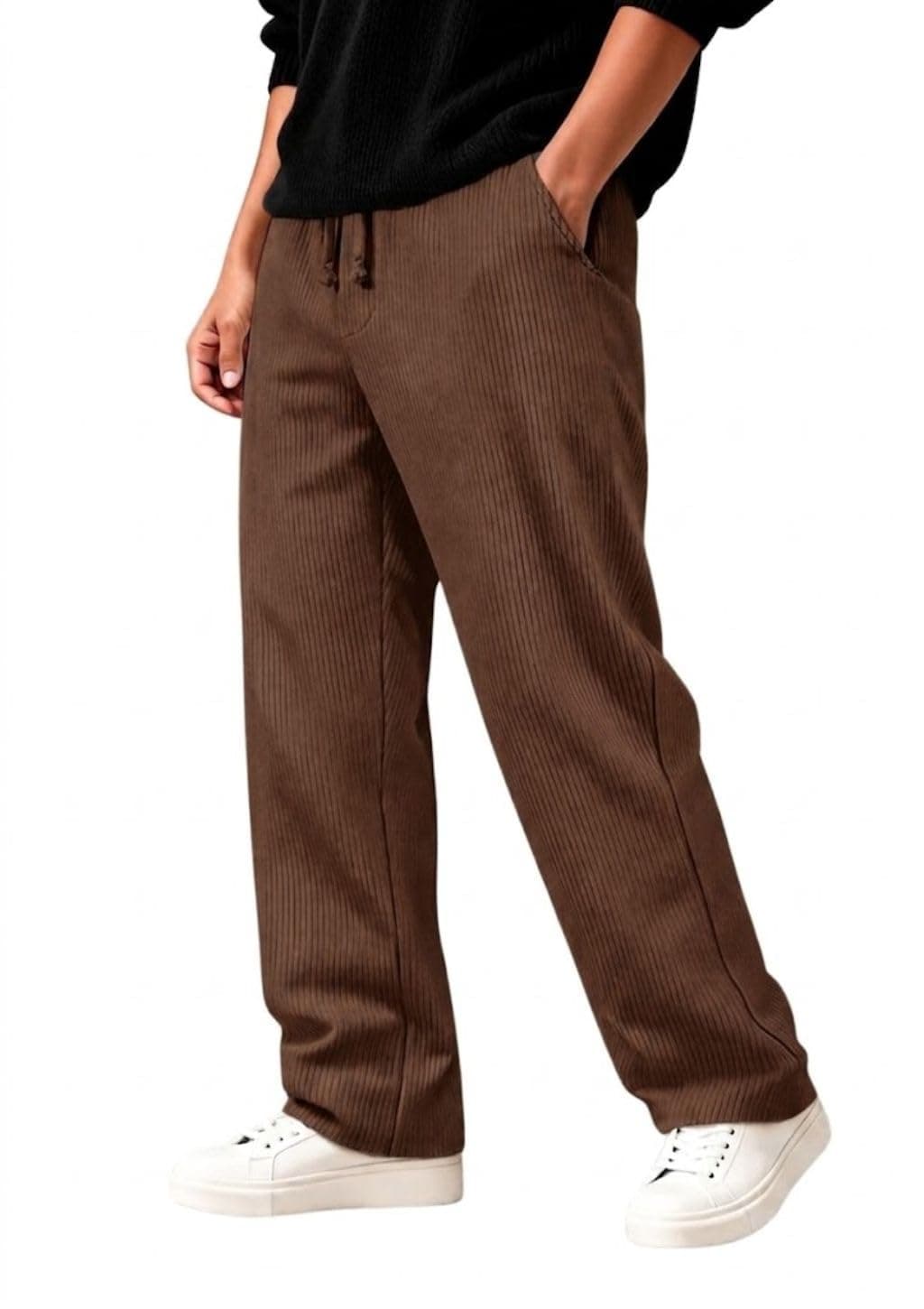 Trousers for man | Elastic Waist Loose fit Pant for Men | Casual Bottom Wear| Stretchable & Comfortable Sweatpant Trouser |Pant for Causal & Formal Wear |Gym Joggers