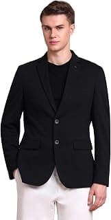 Arrow Knitted Blazer for Men - Slim Fit, Button Closure Casual Blazer for Men