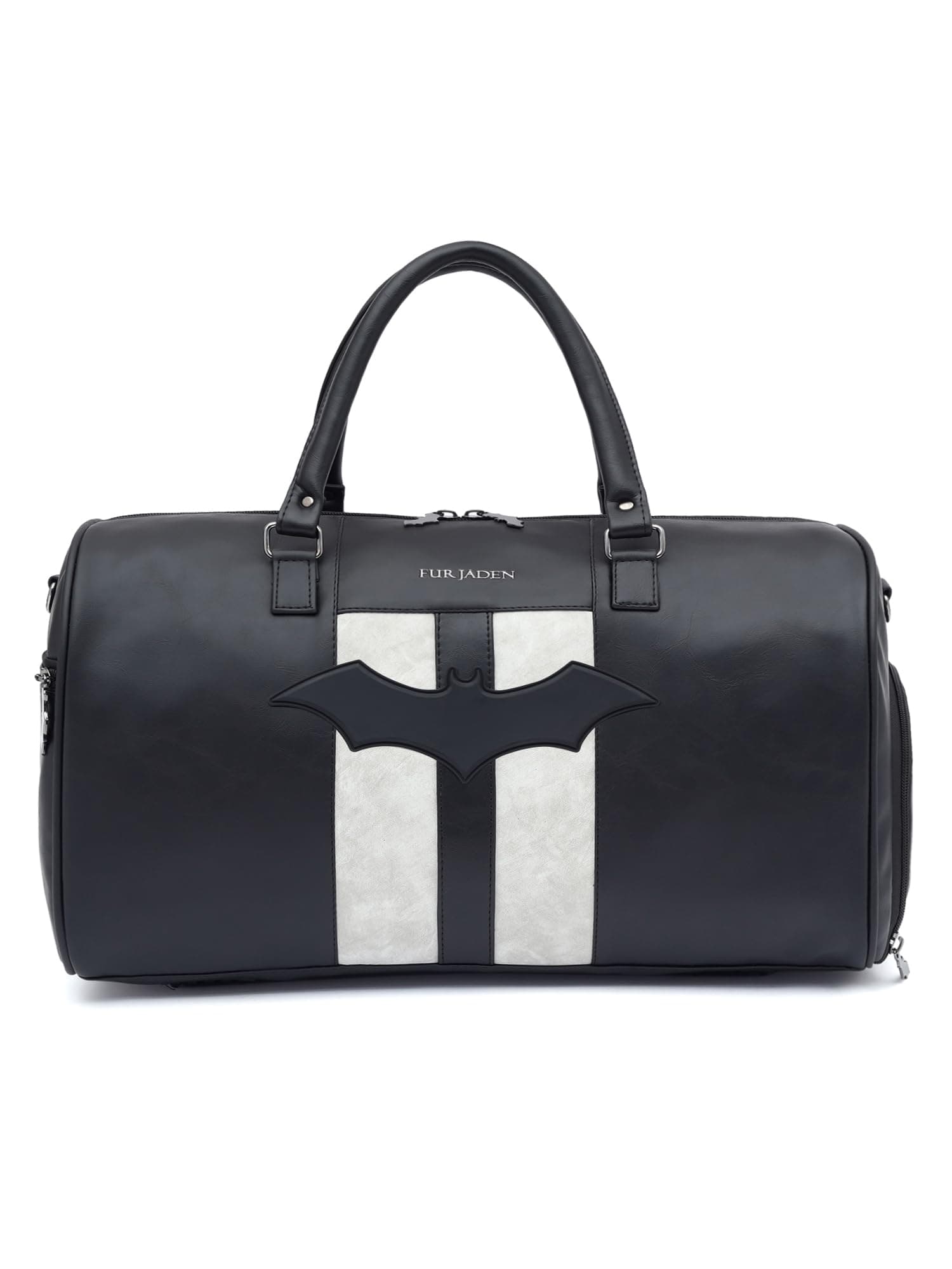 Fur Jaden Batman Weekender Travel Duffle Bag with Separate Shoe/Laundry Compartment for Men & Women