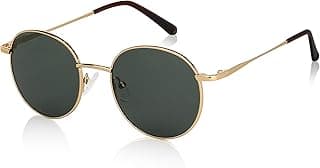 VINCENT CHASE EYEWEAR By Lenskart | Full Rim Round Sunglasses| Polarized And 100% UV Protected | Men & Women | Medium | VC S13112