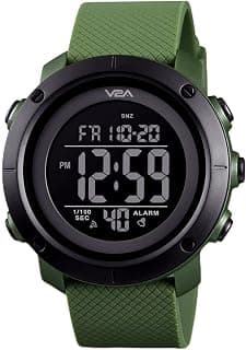 V2A Explorer Series Digital Sports Watch for Men – Waterproof 50M, Dual Time, Chronograph, Alarm, Stylish Men’s Watch – Gift for Men, Durable & Modern Design