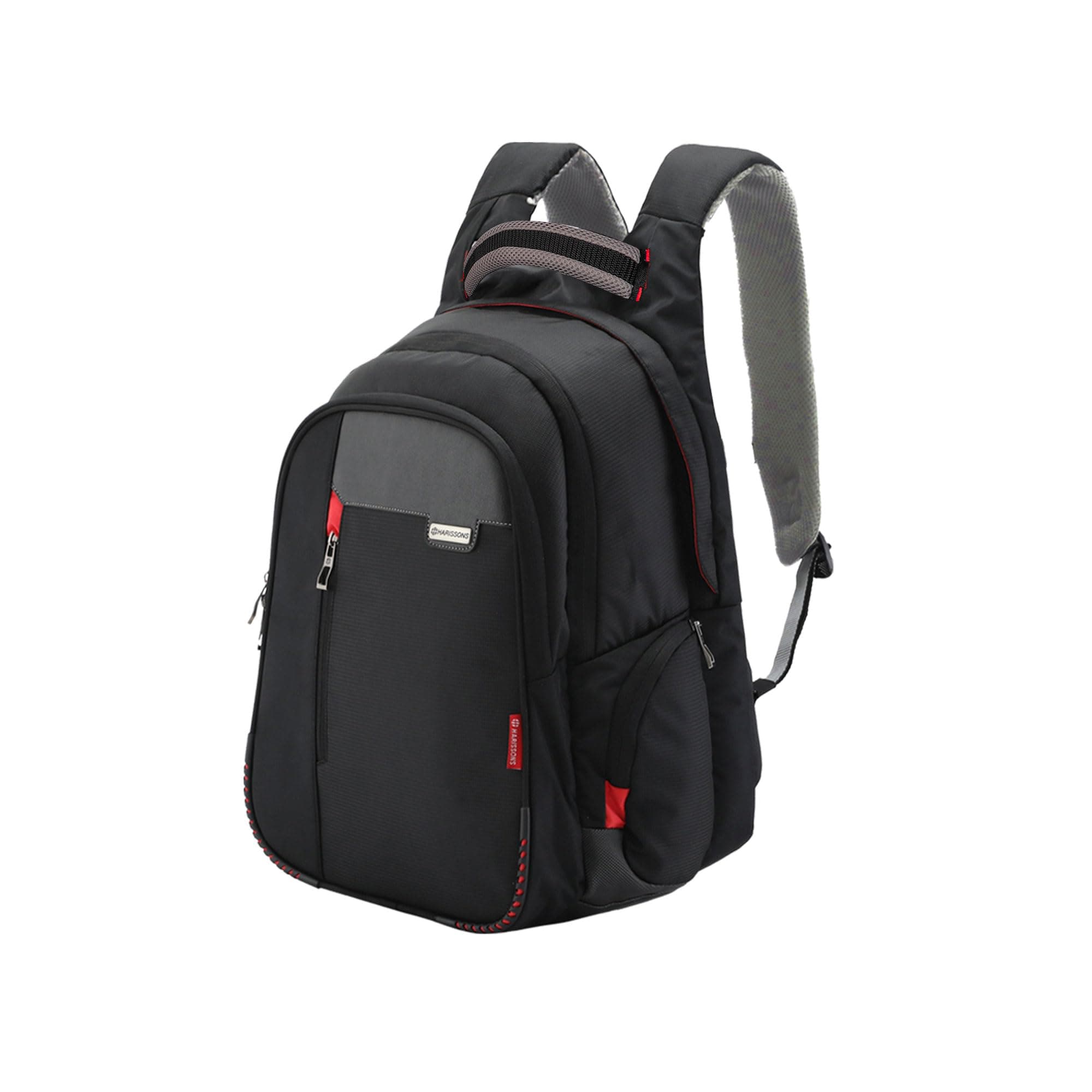 HARISSONS Sirius Travel Laptop Backpack | 45L | Fits 15.6” Laptop | Heavy-Duty Build | USB & Audio Port, Multi-Level Organizer, Trolley Sleeve | Work, Travel & College | Water Repellent, Built in Rain Cover, Ergo Grip Backstraps