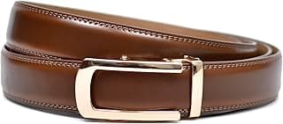 WildHorn Men's Genuine Leather Belt for Men| Premium Auto-Lock Buckle | Adjustable up to 48” | Formal & Casual Wear | Micro-Adjust Fit | Stylish Gift Box Included