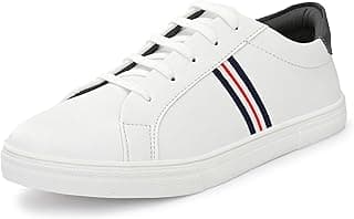 Centrino Men's Casual Shoes | Lace-Up Stylish Sneakers | Cushioned Insole |Classic Canvas Low-Tops| Leather Lace-Up Shoes | Comfort Insole | Daily Wear |Provide Comfort & Stylish (6311)