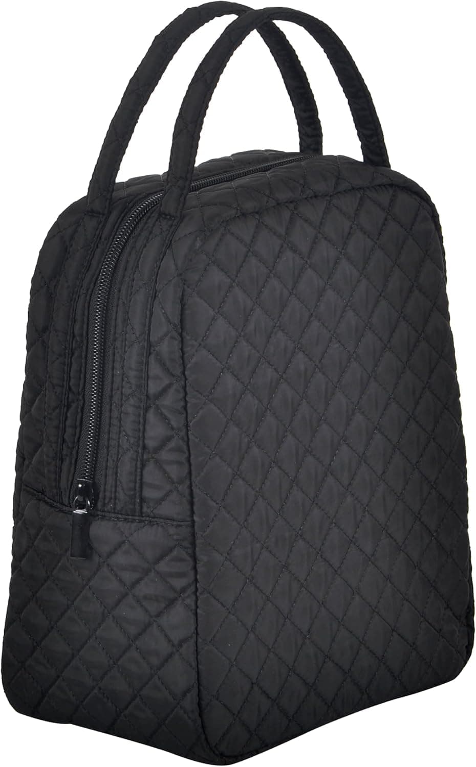MARINE PEARL Lunch Bag (Large) | Quilted Design, Dual Handles
