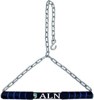ALN® Height Increase Pull Up Bar for Chin Up Hanging Rod | 120 KG Capacity | Home/Gym Equipment | For Kids Height Increaser | Fitted with Heavy Duty Chain Sangal | Best Exerciser for Kids