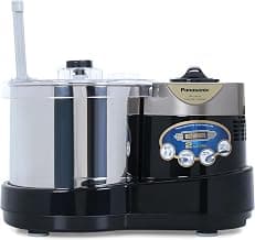 Panasonic MK-SW210 (Black) | Super Wet Grinder | with Timer & Atta Kneader | Capacity: 2 L | Warranty 2 Years On Product & 5 Years On Motor