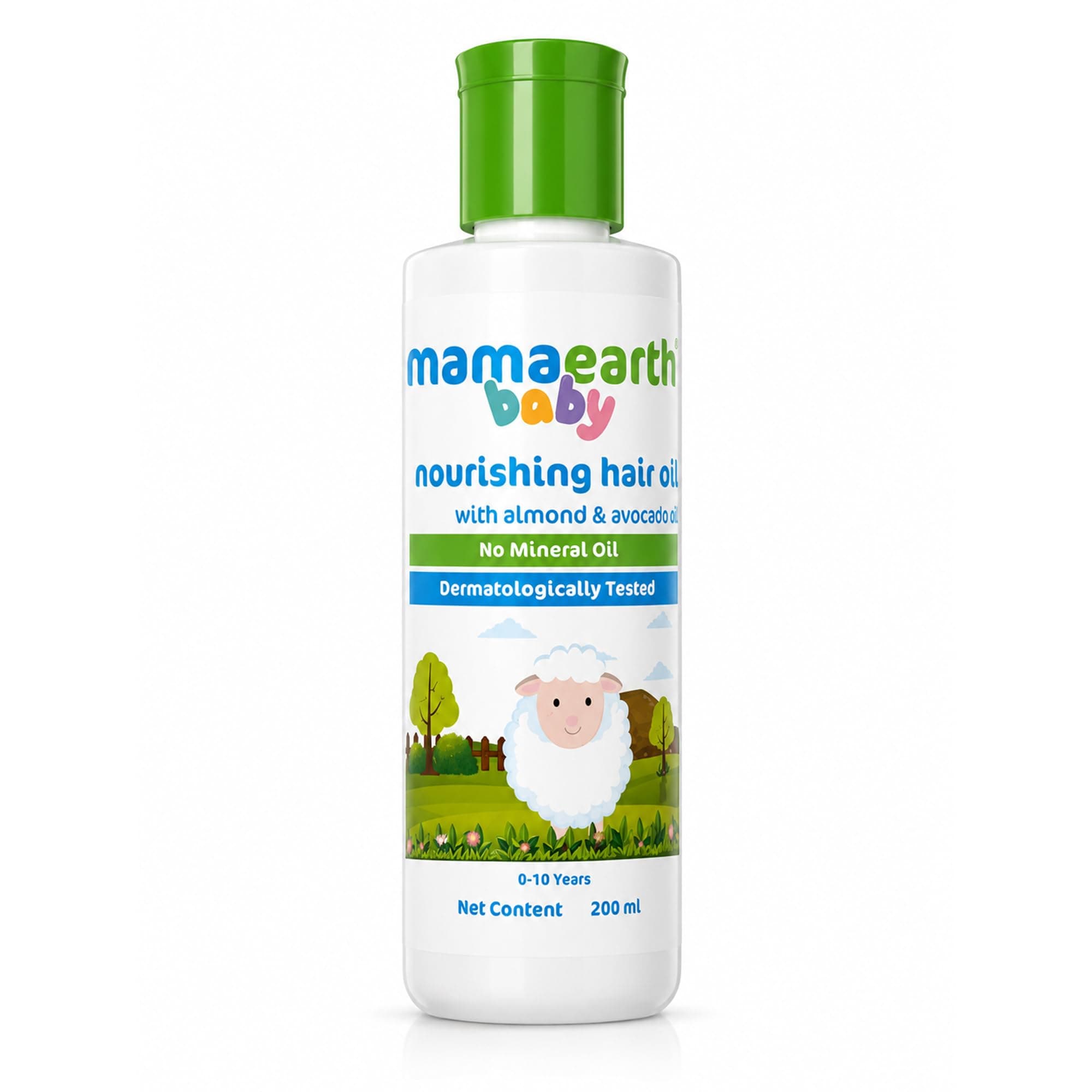Mamaearth Nourishing Baby Hair Oil, with Almond & Avocado Oil - 200 ml