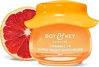 Dot & Key Vitamin C + E Sorbet Super Bright Moisturizer For Face | Vitamin C Face Moisturizer|Reduces Skin Dullness|Oil Free & Lightweight | For All Skin Types | 60Ml