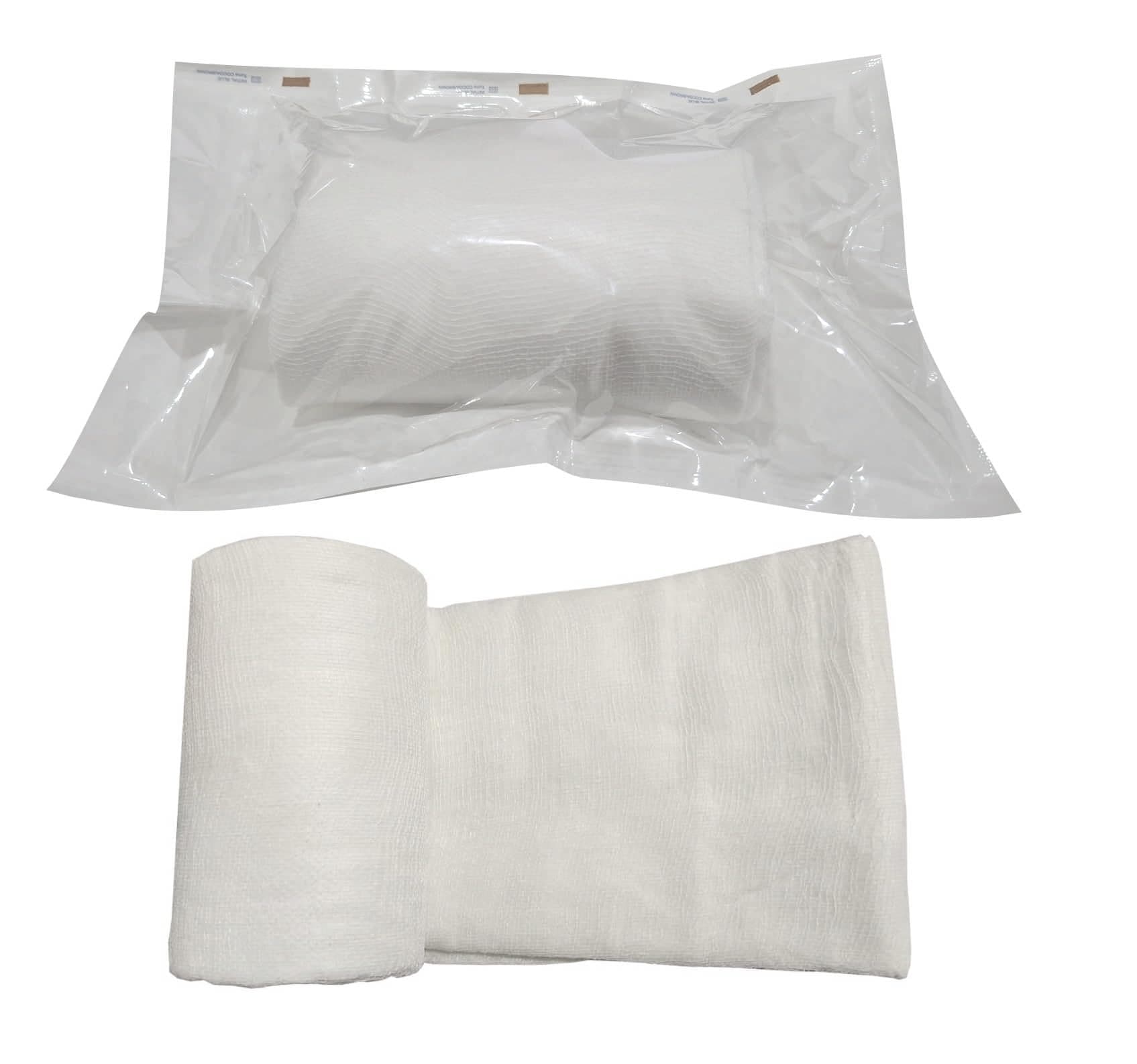 E.T.O Sterile Gamjee Roll 15cm x 3mtr - Pack of 5 | Absorbent Surgical Cotton Pad for Wound Dressing | Medical Grade Large Gauze Bandage | Professional Emergency First Aid Supplies