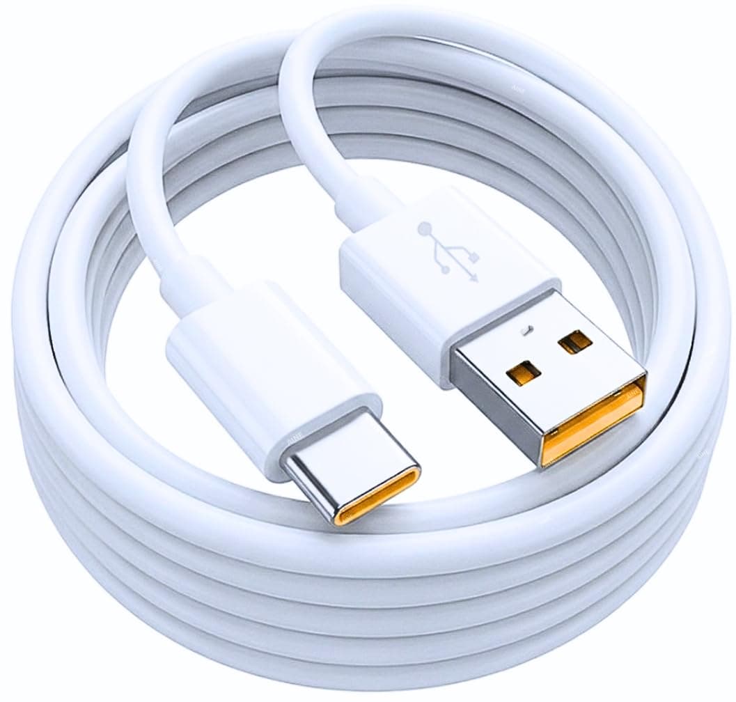 HANYCONY 67W USB Type-C Fast Charging & Data Cable | 5A Quick Charge Cord Compatible with Realme 8i C17 C25 C25s C35 C53 – Original Charging Speed