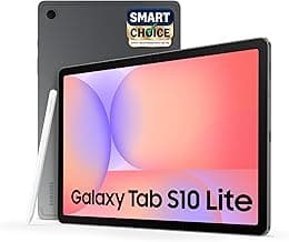 Samsung Galaxy Tab S10 Lite with AI [Smartchoice], S Pen in-Box, 27.7 cm (10.9 Inch) Display, Object Eraser, 90Hz Refresh Rate, IP42 Rating, 6GB RAM, 128GB Storage, Wi-Fi Tablet, Gray