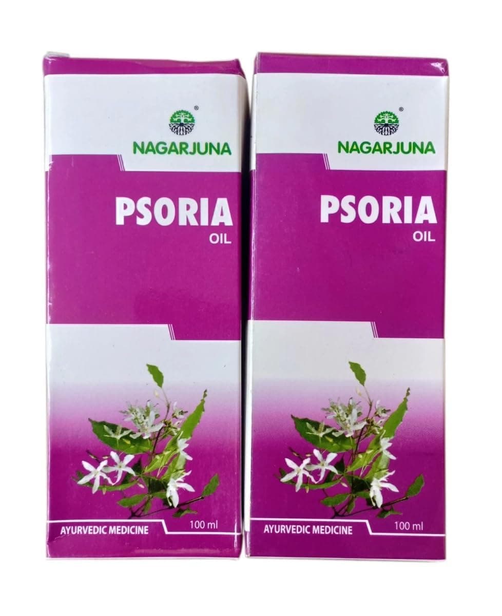 Nagarjuna Psoria Oil (100ml) (Pack of 2)