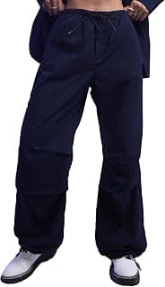 Tokyo Talkies Women's Loose Fit Regular Trousers| Mid-Rise