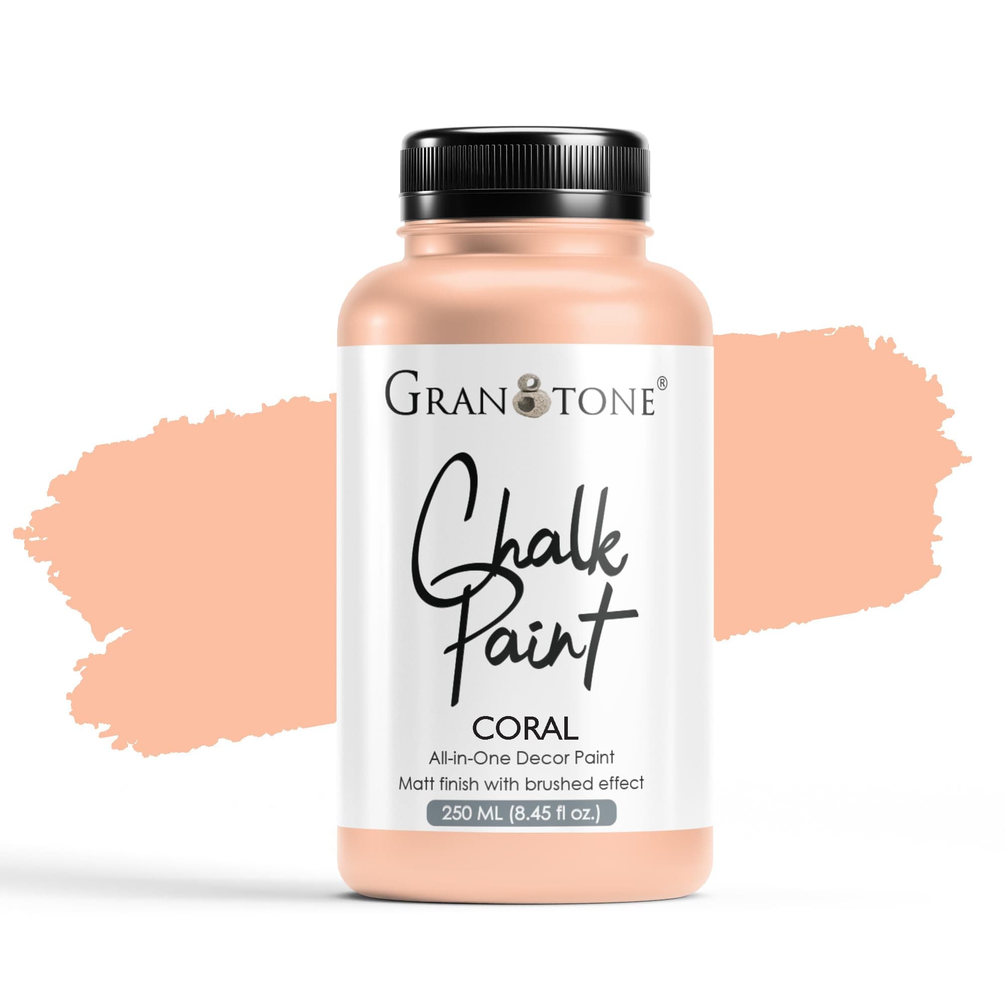 GRANOTONE Chalk Paint Coral 250 ml Matte Finish