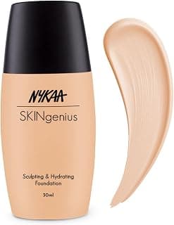 Nykaa SKINgenius Sculpting & Hydrating Foundation - Pure Ivory 01
