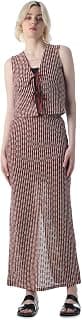 ONLY Women Self Design Tie-Up Neck Top