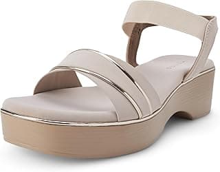 Metro Women Wedge Heel Comfort Fashion Backstrap Sandal