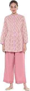 BIBA Women Cotton Straight Printed Kurti