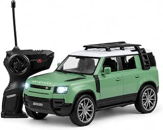 Storio Sports Utility Vehicle SUV Defender Remote Control RC Car with Real Smoke | High Speed Racing Toy with LED Lights | Rechargeable Battery | Fully Functional RC Vehicle for Kids Boys & Girls