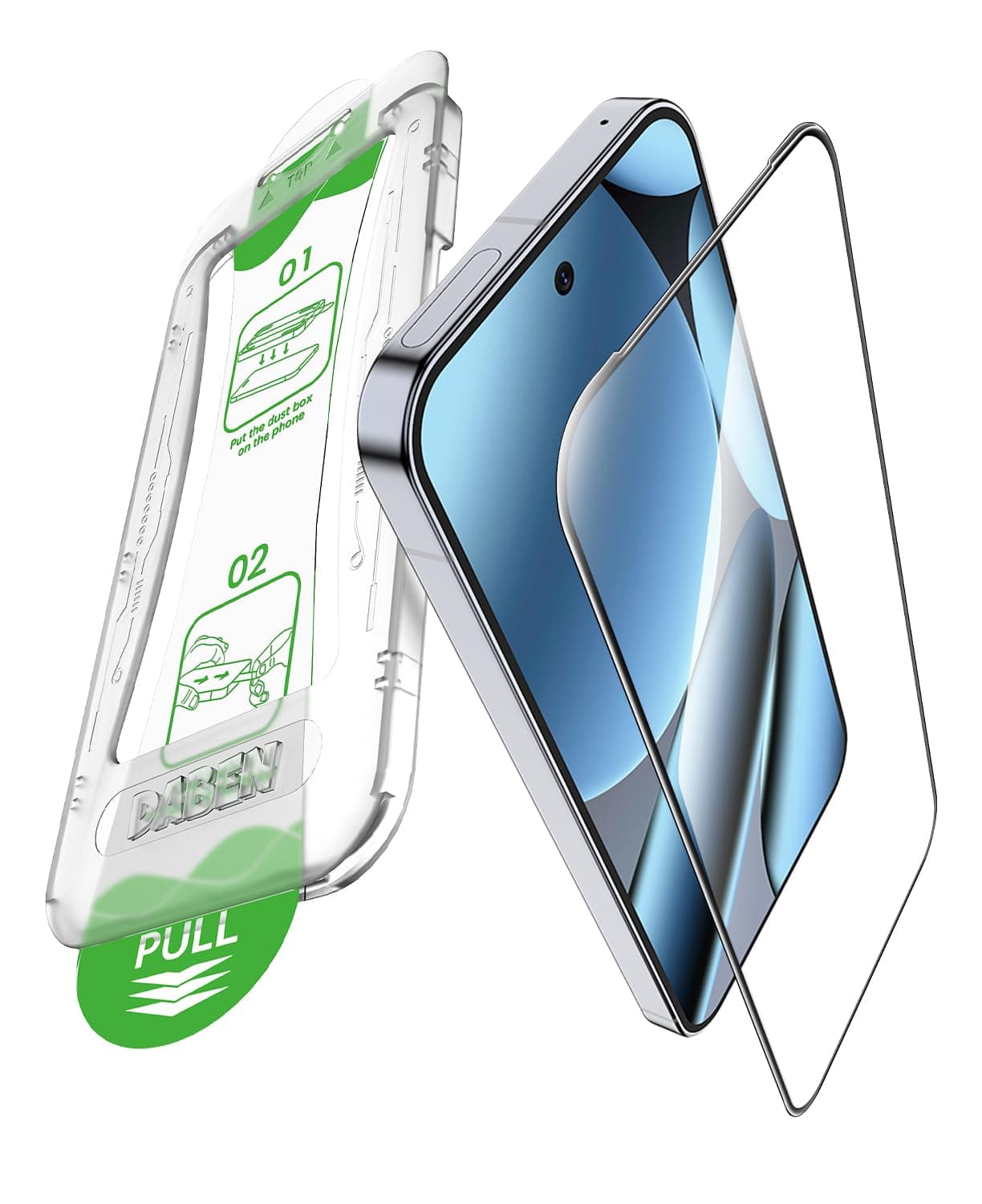 Supershieldz DABEN Tempered Glass For Pixel 10 Pro XL / 9 Pro XL | 1 Pack, 6.8 inches, Screen Protector Guard, 9H+ Hardness, Military Grade Protection, Easy Install, Case-Friendly