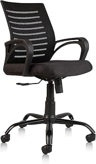 Narinder Furniture Palace Black Chair Transteel Hello High Back Mesh Office Adjustable Arm Chair Style 180