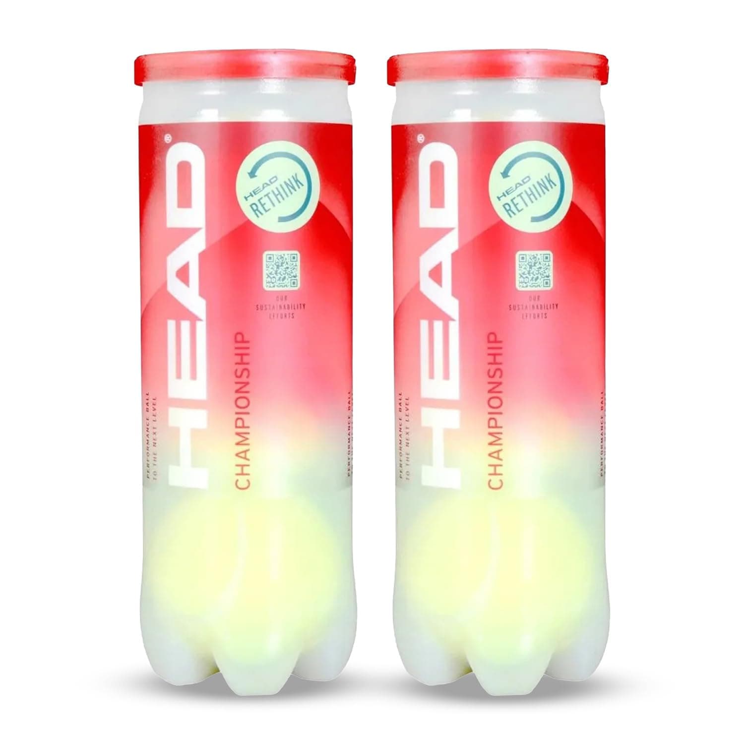 Head Championship Tennis Balls, 4 Cans