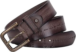 HORNBULL Mens Alane Leather Belt | Casual Leather Belt for Men