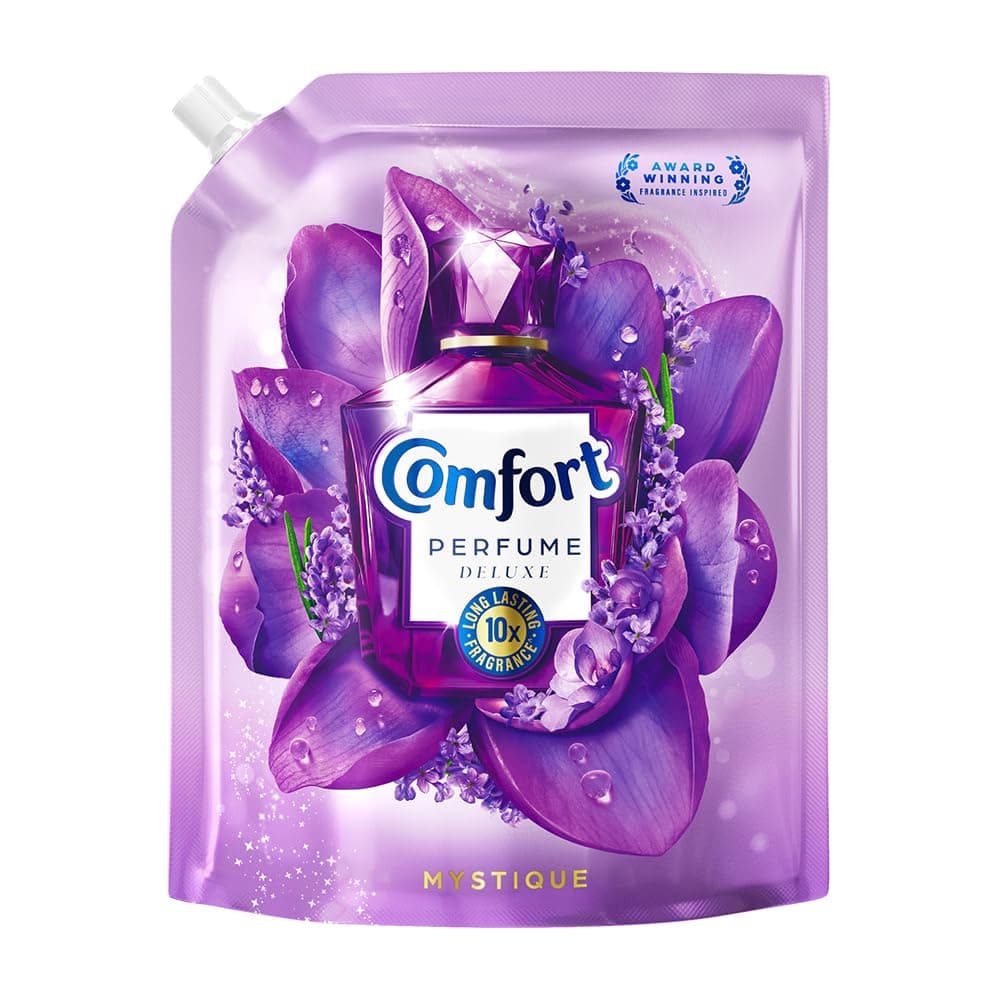 Comfort Perfume Deluxe Mystique 1.8L Pouch - Luxury fragrance For your clothes,Liquid,Floral