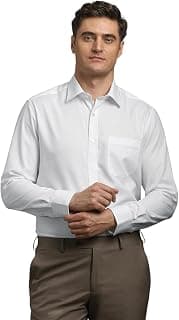 Louis Philippe Men's Solid Classic Fit Shirt