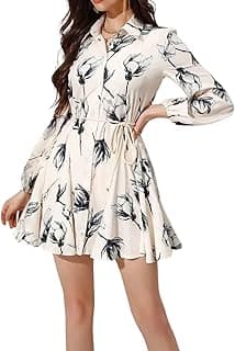 Leriya Fashion Mini Dress for Women | One Piece Dresses for Womens |Mini Dresses Rayon for Women Stylish |Summer Casual Outfit Events, Date & Evening Look |Tunic Shirts for Women